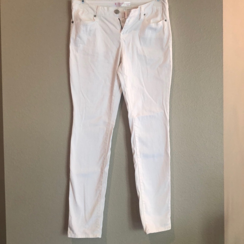 White jeans